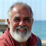 Portrait of Hamad M. smiling